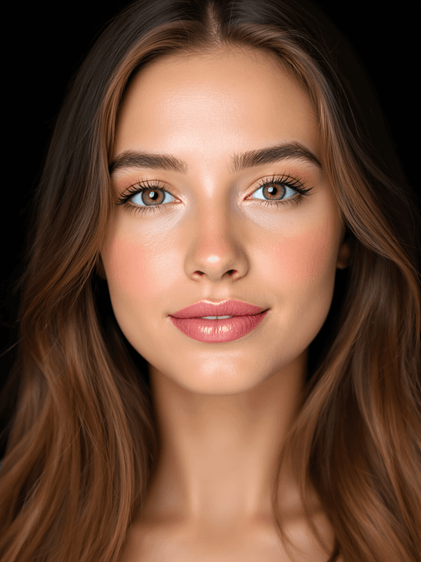 Portrait IA d'une femme représentant la communication augmentée par l'intelligence artificielle